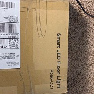 Smart led floor lamp